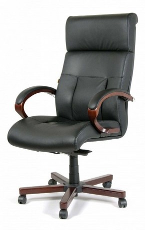 Кресло для руководителя Chairman 421 черный/орех темный, черный в Соликамске - solikamsk.mebel24.online | фото 7