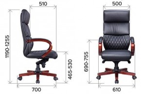 Кресло для руководителя President Wood в Соликамске - solikamsk.mebel24.online | фото 4