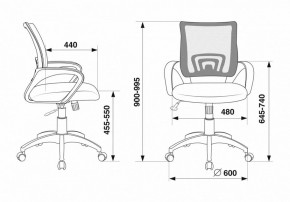 Кресло компьютерное CH-695N/R/TW-11 в Соликамске - solikamsk.mebel24.online | фото 12