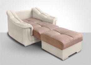 Кресло-кровать + Пуф Кристалл (ткань до 300) Боннель в Соликамске - solikamsk.mebel24.online | фото 3