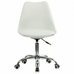 Кресло стул BRABIX "Eames MG-310 CH", хром, пластик белый, экокожа белая, 532923 в Соликамске - solikamsk.mebel24.online | фото 1