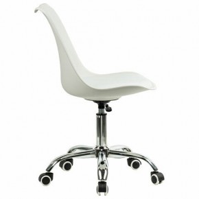 Кресло стул BRABIX "Eames MG-310 CH", хром, пластик белый, экокожа белая, 532923 в Соликамске - solikamsk.mebel24.online | фото 3