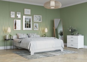 Кровать 1,6 VICTOR + основание (Белый) в Соликамске - solikamsk.mebel24.online | фото 4
