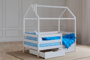 Кровать-домик 80*160 Белый в Соликамске - solikamsk.mebel24.online | фото 3