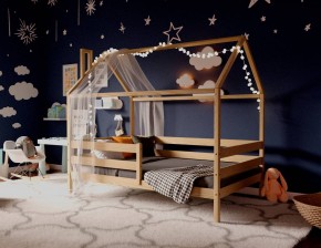 Кровать-домик 80*190 без покраски (без ящиков) в Соликамске - solikamsk.mebel24.online | фото