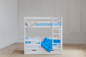 Кровать двухъярусная без крыши 80*160 Белый в Соликамске - solikamsk.mebel24.online | фото 4