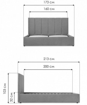 Кровать двуспальная Афродита-3 в Соликамске - solikamsk.mebel24.online | фото 11