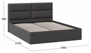 Кровать двуспальная Глосс в Соликамске - solikamsk.mebel24.online | фото 3