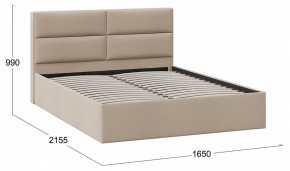 Кровать двуспальная Глосс в Соликамске - solikamsk.mebel24.online | фото 3