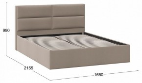 Кровать двуспальная Глосс в Соликамске - solikamsk.mebel24.online | фото 3