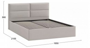 Кровать двуспальная Глосс в Соликамске - solikamsk.mebel24.online | фото 3