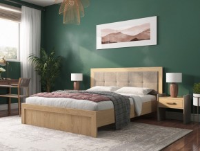 Кровать интерьерная Светлана 1 (Дуб золотой/Paris 03) в Соликамске - solikamsk.mebel24.online | фото