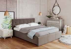 Кровать Изабелла с латами Newtone cacao 1600x2000 в Соликамске - solikamsk.mebel24.online | фото 2