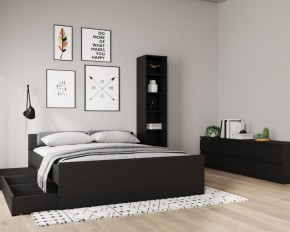 Кровать ОРИОН двухспальная с ортопедическим основанием 180х200, цвет Дуб Венге в Соликамске - solikamsk.mebel24.online | фото 3