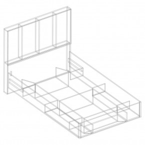 Кровать "Сандра" БЕЗ основания 1200х2000 в Соликамске - solikamsk.mebel24.online | фото 4