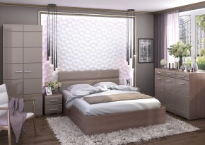 Кровать Вегас 1,6м Шимо темный в Соликамске - solikamsk.mebel24.online | фото 2