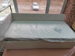 Кровать Зарина угловая Newtone light beige угол левый в Соликамске - solikamsk.mebel24.online | фото 1