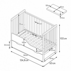 Кроватка Simple 310-03 в Соликамске - solikamsk.mebel24.online | фото 4