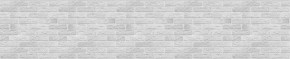 Кухонный фартук 610х3000х1,5 (композит) КМ Кирпич серый в Соликамске - solikamsk.mebel24.online | фото