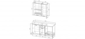 Кухонный гарнитур Антик 1600 h950 (Стол. 26мм) в Соликамске - solikamsk.mebel24.online | фото 2