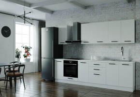 Кухонный гарнитур Белый Глянец 2800 (Стол. 38мм) в Соликамске - solikamsk.mebel24.online | фото