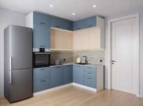Кухонный гарнитур Фьюжн 2200*1700 (Стол. 38мм) в Соликамске - solikamsk.mebel24.online | фото