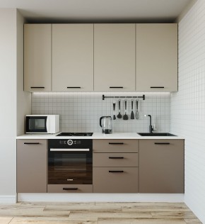 Кухонный гарнитур Латте 2200 (Стол. 38мм) в Соликамске - solikamsk.mebel24.online | фото