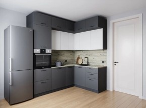 Кухонный гарнитур Меренга 2200*1700 (Стол. 26мм) в Соликамске - solikamsk.mebel24.online | фото