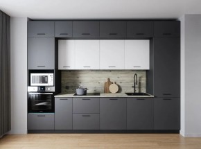 Кухонный гарнитур Меренга 3400 (Стол. 26мм) в Соликамске - solikamsk.mebel24.online | фото 1
