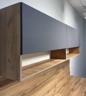 Кухонный гарнитур «Монако» 2.0 м Серия 2 МДФ с фрезеровкой (Дуб Золотой/Графит) в Соликамске - solikamsk.mebel24.online | фото 5