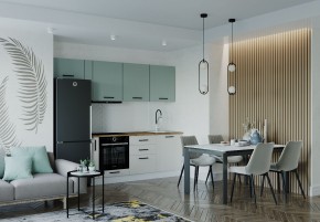 Кухонный гарнитур Муссон 2550 (Стол. 38мм) в Соликамске - solikamsk.mebel24.online | фото