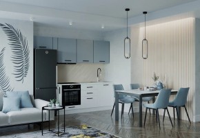 Кухонный гарнитур Ниагара 2550 (Стол. 38мм) в Соликамске - solikamsk.mebel24.online | фото