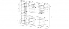 Кухонный гарнитур Санторини 3400 (Стол. 26мм) в Соликамске - solikamsk.mebel24.online | фото 2