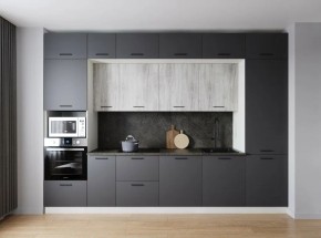 Кухонный гарнитур Санторини 3400 (Стол. 38мм) в Соликамске - solikamsk.mebel24.online | фото