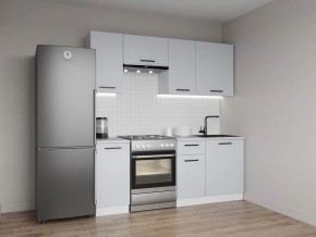 Кухонный гарнитур Смоки 2000 (Стол. 26мм) в Соликамске - solikamsk.mebel24.online | фото 1