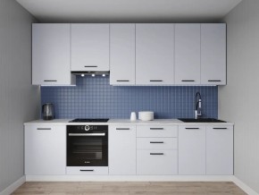 Кухонный гарнитур Смоки 2400 h950 (Стол. 38 мм) в Соликамске - solikamsk.mebel24.online | фото 1