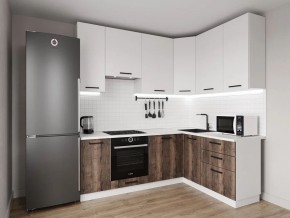 Кухонный гарнитур Старое Дерево 2200*1600 h950 (Стол. 38мм) в Соликамске - solikamsk.mebel24.online | фото