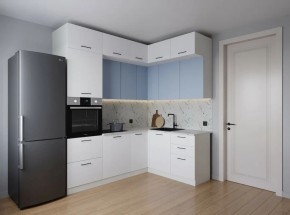 Кухонный гарнитур угловой Капри 2200*1700 (Стол. 26мм) в Соликамске - solikamsk.mebel24.online | фото