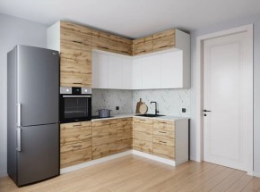 Кухонный гарнитур угловой Лада 2200*1700 (Стол. 38мм) в Соликамске - solikamsk.mebel24.online | фото
