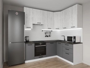 Кухонный гарнитур угловой Санторини 2200*1600 h950 (Стол. 38мм) в Соликамске - solikamsk.mebel24.online | фото 1