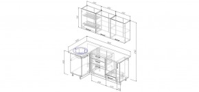 Кухонный гарнитур угловой Шимо 1000*1800 (Стол. 26мм) в Соликамске - solikamsk.mebel24.online | фото 2
