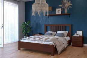 ЛАУРА Кровать из массива 1600 в Соликамске - solikamsk.mebel24.online | фото 1