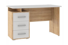 ЛАЙТ 2 Стол компьютерный (1200)  дуб сонома/белый в Соликамске - solikamsk.mebel24.online | фото