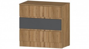 ЛЕНОРА Комод 3 ящика (графит) в Соликамске - solikamsk.mebel24.online | фото