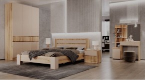 ЛЕНОРА Спальный гарнитур (модульный) кашемир в Соликамске - solikamsk.mebel24.online | фото