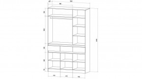 ЛЕНОРА Спальный гарнитур (модульный) кашемир в Соликамске - solikamsk.mebel24.online | фото 9