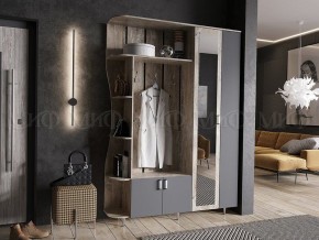 ЛИКА №1 Прихожая ЛДСП (графит/дуб юкон) в Соликамске - solikamsk.mebel24.online | фото
