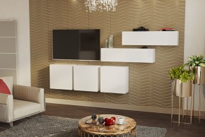 ЛИНДА Гостиная (Белый/Белый) в Соликамске - solikamsk.mebel24.online | фото 2