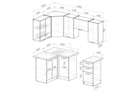 ЛИОРА Кухонный гарнитур Оптима 5 (1200*2000 мм) в Соликамске - solikamsk.mebel24.online | фото 2