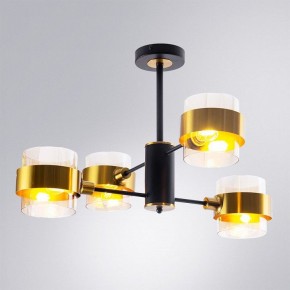 Люстра на штанге Arte Lamp Carlo A8205SP-4BK в Соликамске - solikamsk.mebel24.online | фото 2